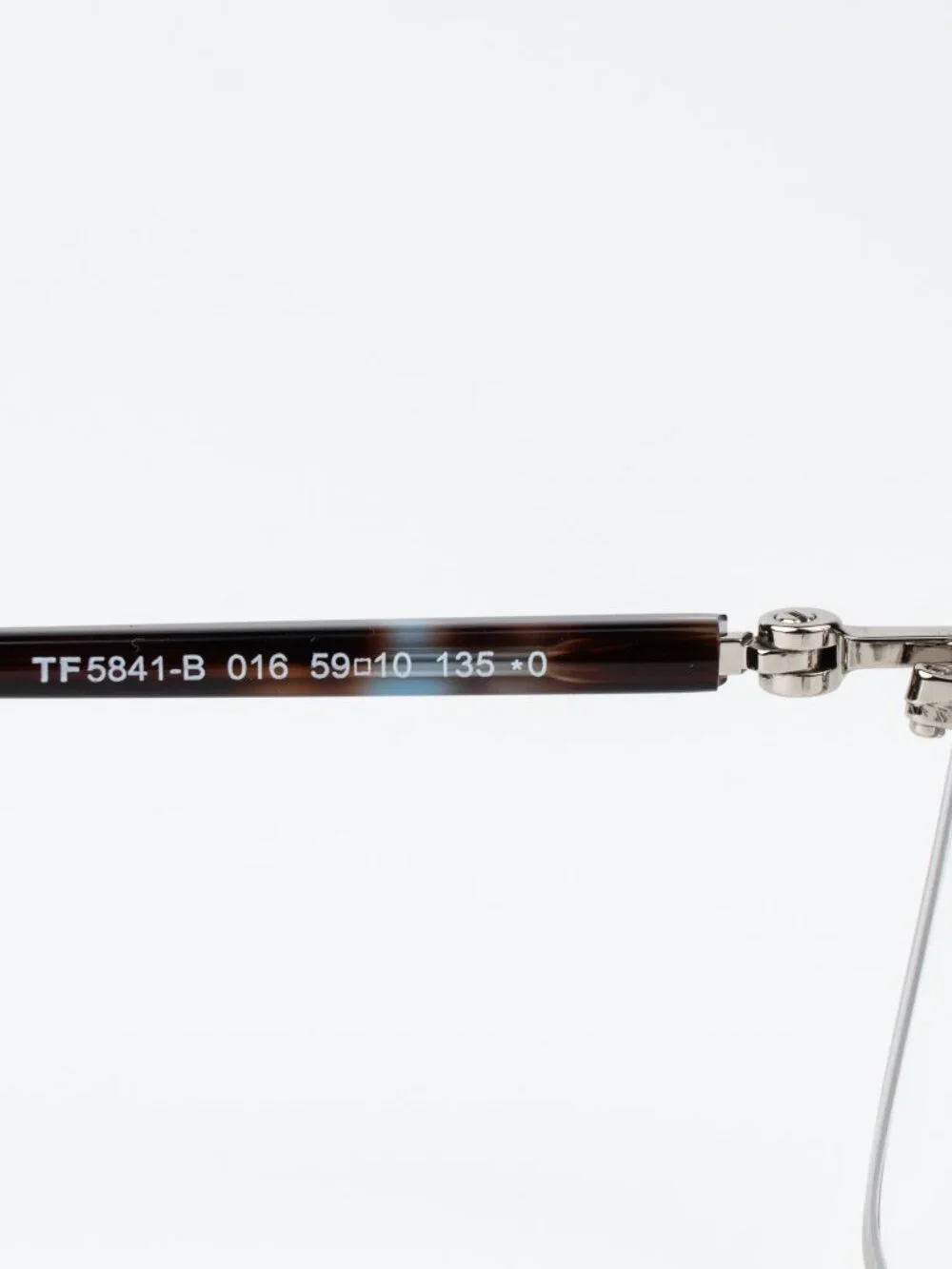 Tom Ford Women Eyeglasses Palladium Butterfly FT5841-B 016 NEW AUTHENTIC